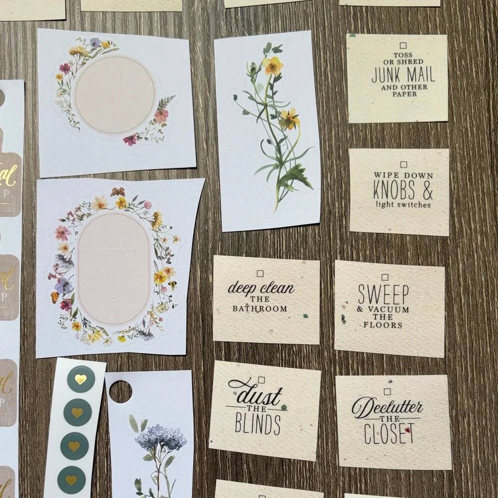 ❤️$4 Home Not So Mystery Happy Planner Sticker Set
